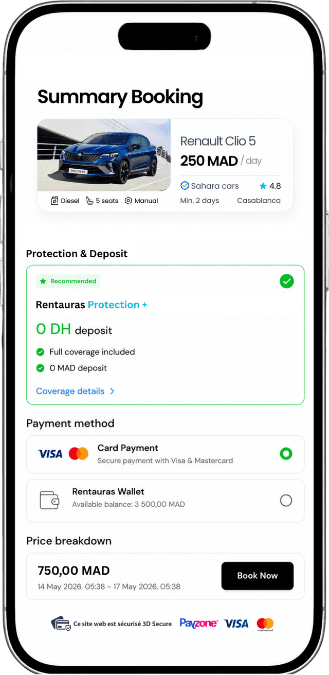 Your booking details